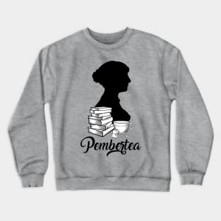 Books, Tea and Pembertea Crewneck Sweatshirt